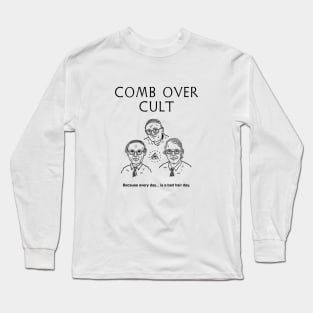 COMB OVER CULT - Bad Horror Movies (No.3) Long Sleeve T-Shirt